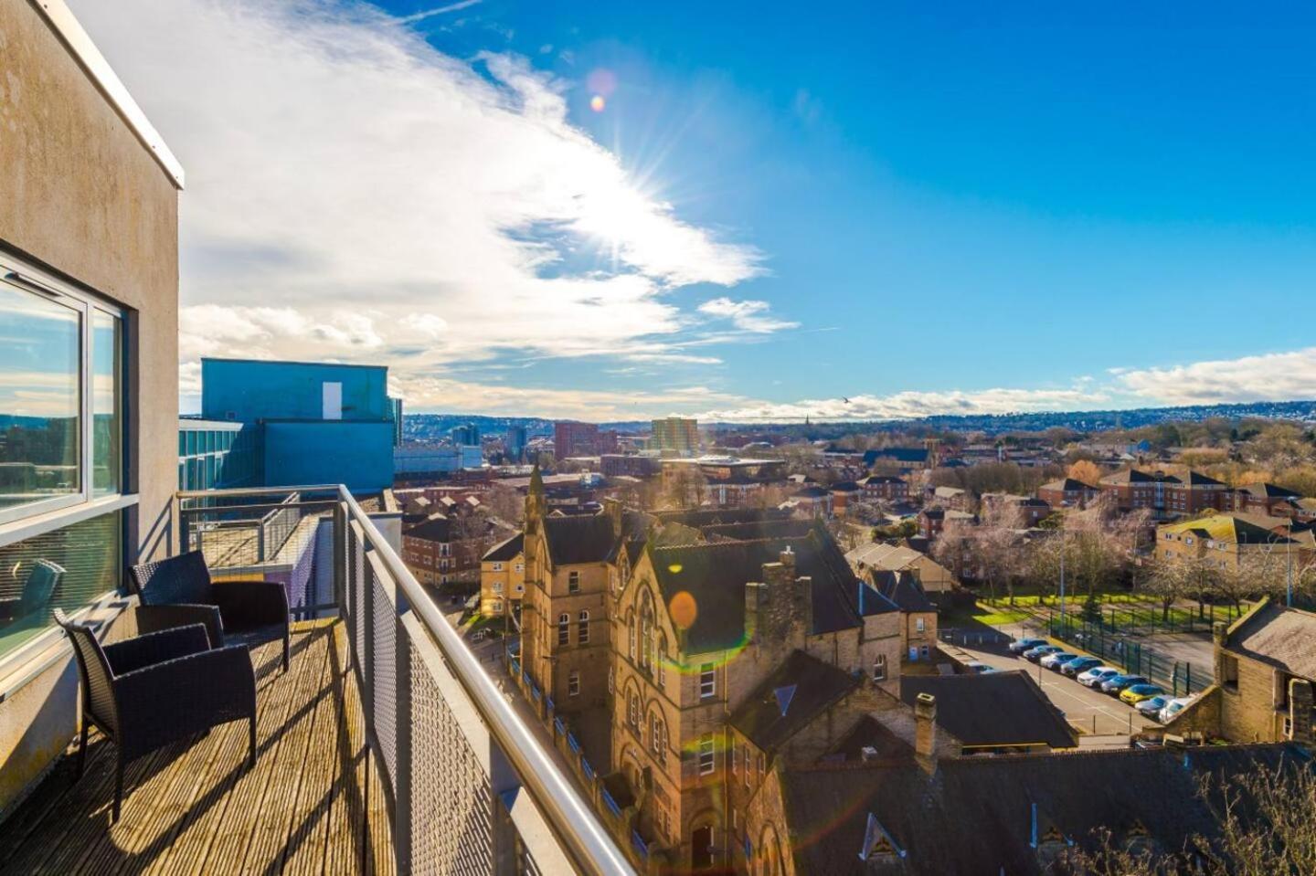 High-Spec Penthouse Central Free Parking Space Sheffield Exterior foto